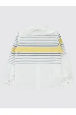 Erkek Çocuk Gömlek 6-9 Yaş Sarı - Paket