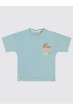 Erkek Çocuk Tişört 2-5 Yaş Mavi - Paket