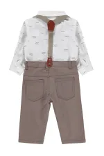 Bebek Takım 0-24 Ay Acı Kahve - Paket