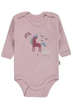 Bebek Çıtçıtlı Badi 0-24 Ay Pembe - Paket