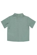 Erkek Çocuk Gömlek 2-5 Yaş Çağla Yeşili - Paket