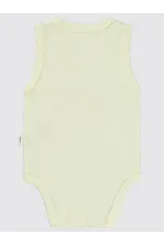 Body bébé à boutons-pression 0-24 mois ivoire - Lot