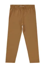 Collants marron pour filles de 6 à 9 ans - Lot