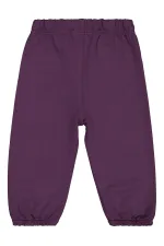 Bebek Eşofman Altı 0-24 Ay Pancar Moru - Paket