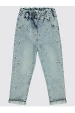 Girl's Trousers 2-5 Years Blue - Pack