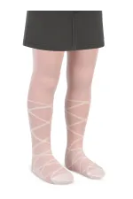 Kız Çocuk Külotlu Çorap 2-9 Yaş Standart - Paket Civil