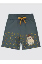 Erkek Çocuk Kapri 2-5 Yaş Antrasit - Paket