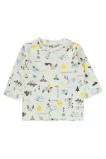 Ensemble pyjama bébé 0-24 mois orange - Lot