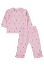 Bebek Pijama Takımı 0-24 Ay Açık Pembe - Paket