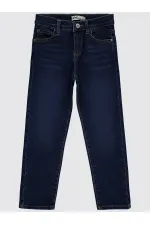 Erkek Çocuk Pantolon 6-9 Yaş Koyu Mavi - Paket