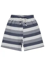 Short garçon, 6-9 ans, bleu marine - Lot