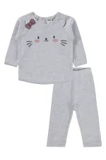 Bebek Takım 0-24 Ay Taş Rengi - Paket