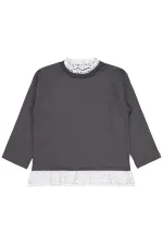 Girl's Sweatshirt 6-9 Years Old Anthracite - Package