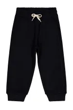 Boys Tracksuit Bottoms 2-5 Years Old Black - Pack