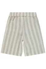 Boys' Capri Pants, Ages 6-9, Coffee Brown - Pack