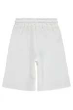 Pantalon Capri pour filles, 6-9 ans, blanc cassé - Emballage