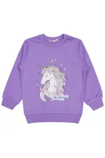 Girl's Sweatshirt 2-5 Years Purple - Package