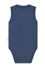 Bebek Çıtçıtlı Badi 0-24 Ay İndigo - Paket