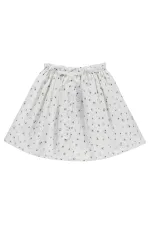 Kız Çocuk Etek 6-9 Yaş Kırık Beyaz - Paket