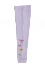 Kız Çocuk Tayt Km 2-5 Yaş Nazik Lavanta - Paket