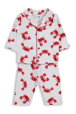 Baby Pajama Set 0-24 Months White - Package Baby Pajama Set 0-24 Months White - Package
