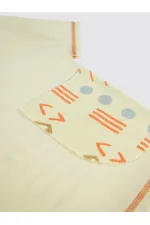 Erkek Çocuk Tişört 6-9 Yaş Ekru - Paket