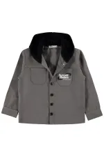 Boys' Shirt, Ages 6-9, Grey - Pack