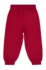 Erkek Çocuk Eşofman Altı 2-5 Yaş Bordo - Paket