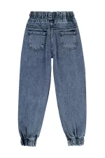 Pantalon bleu glacier pour fille (6-9 ans) - Lot