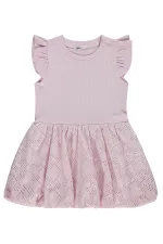 Kız Çocuk Jile ve Elbise 2-5 Yaş Pembe - Paket