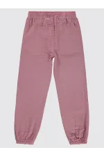 Kız Çocuk Pantolon 10-13 Yaş Gül Kurusu - Paket