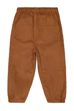 Erkek Çocuk Pantolon 2-5 Yaş Kahve - Paket