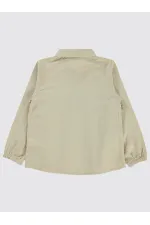 Kız Çocuk Gömlek 6-9 Yaş Ekru - Paket