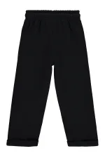 Boys' Trousers, Ages 2-5, Black - Pack