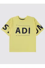 Boys T-Shirt 10-13 Years Old Light Yellow - Package