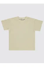 T-shirt garçon beige 6-9 ans - Emballage