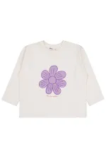 Kız Çocuk Sweatshirt 2-5 Yaş Ekru - Paket