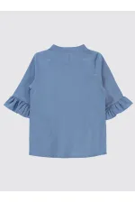 Girl's Shirt 6-9 Years Blue - Package