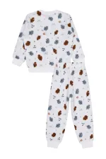 Girls Pajama Set 2-5 Years Old Ecru - Package