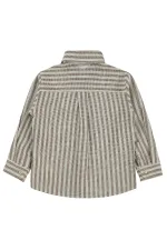 Erkek Çocuk Gömlek 2-5 Yaş Kahve - Paket