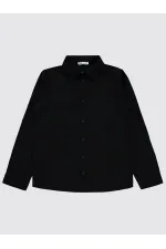 Erkek Çocuk Gömlek 10-13 Yaş Siyah - Paket