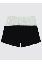 Kız Çocuk Şort 10-13 Yaş Siyah - Paket