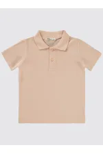 Erkek Çocuk Tişört 2-5 Yaş Somon - Paket