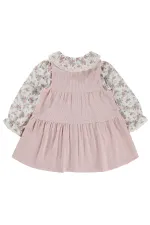 Girls' Jumpsuit and Dress, Ages 2-5, Powder Pink - Pack