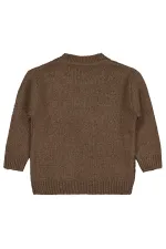 Boy's Sweater 2-5 Years Mink Melange - Package