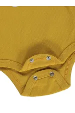 Bebek Çıtçıtlı Badi 0-24 Ay Hardal - Paket