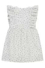 Girls' Jumpsuit and Dress, Ages 6-9, Off-White - Package