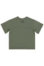 Lot de T-shirts pour garçons, 10-13 ans, kaki