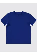 Boys T-Shirt 2-5 Years Old Light Navy Blue - Package