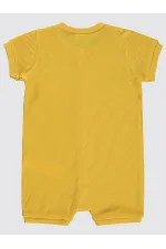 Grenouillères bébé 0-24 mois jaune doux - Emballage